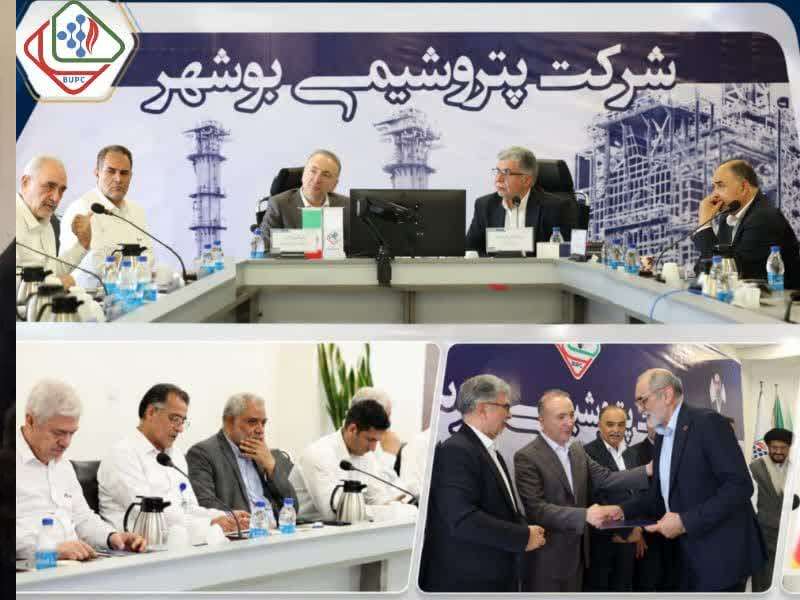 بررسی برنامه‌های فنی و تولیدی پتروشیمی بوشهر با حضور مدیرعامل گروه شستان