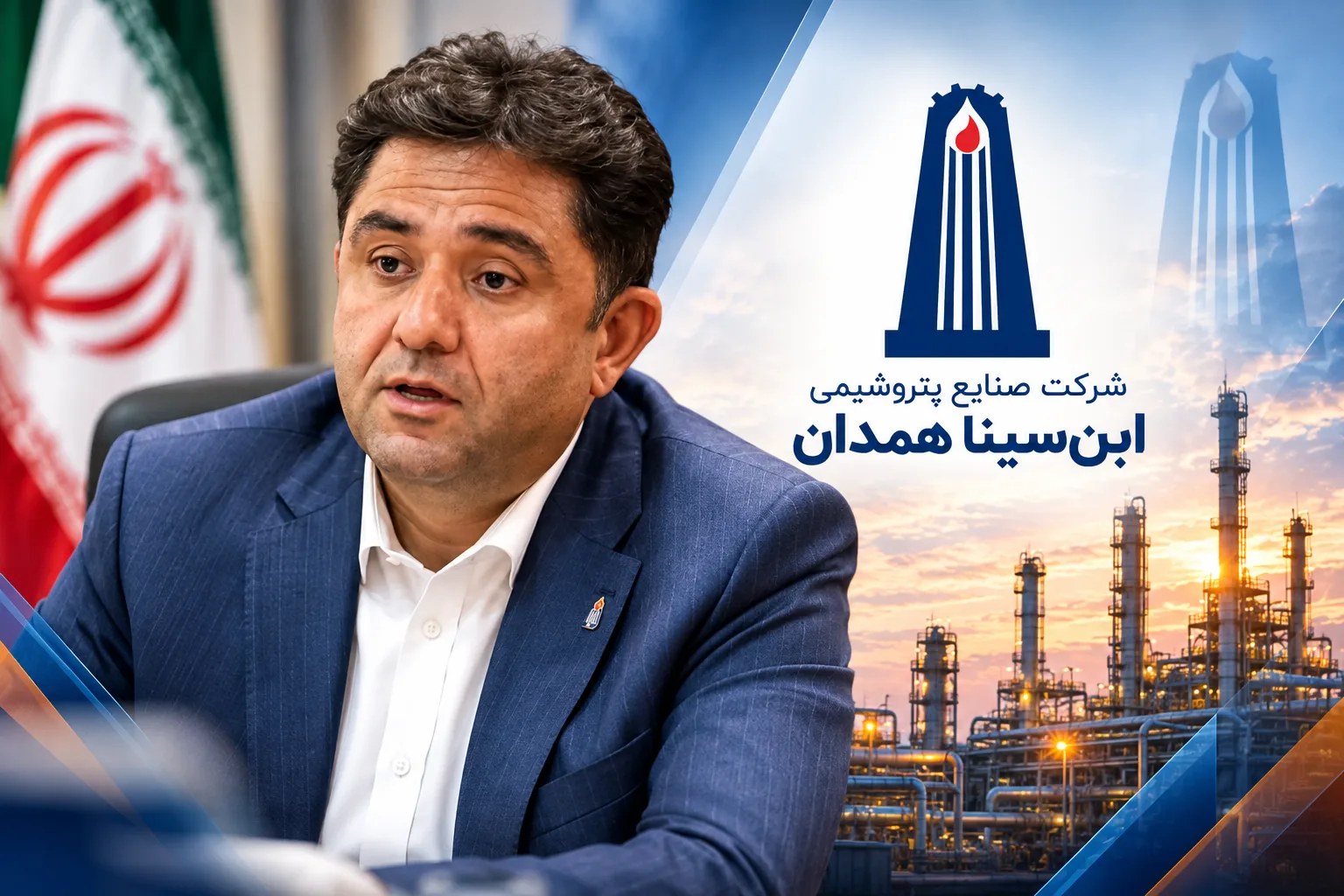 علی حیاتی مدیرعامل پتروشیمی ابن‌سینای همدان شد