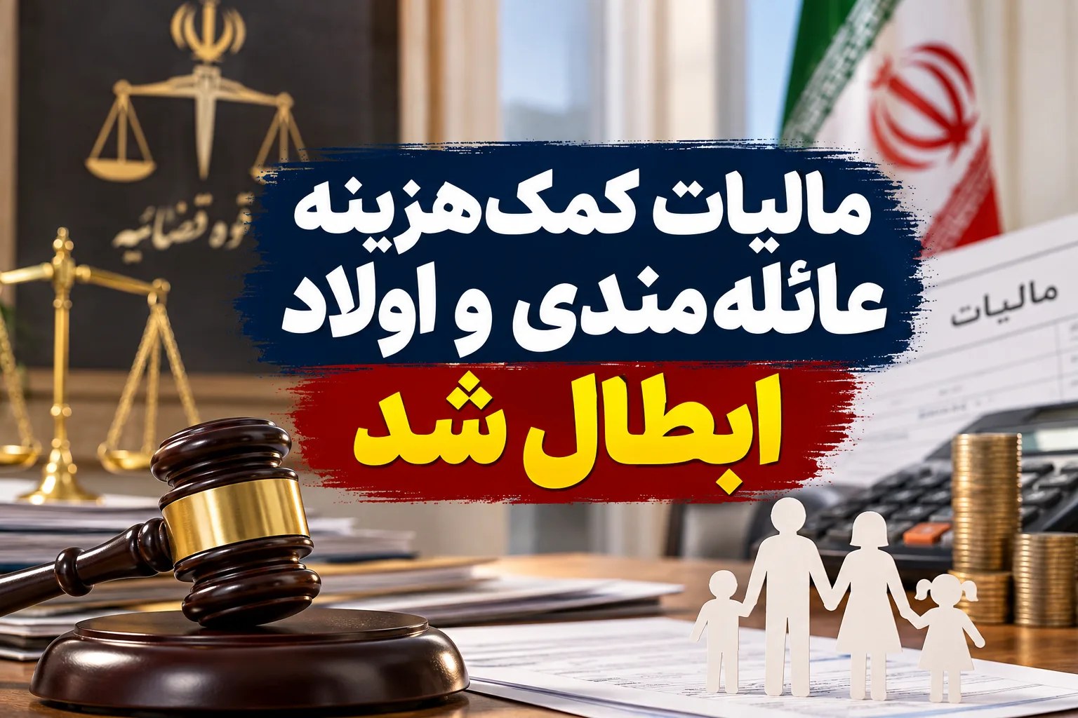 مالیات کمک‌هزینه عائله‌مندی و اولاد در سال ۱۴۰۳ لغو شد