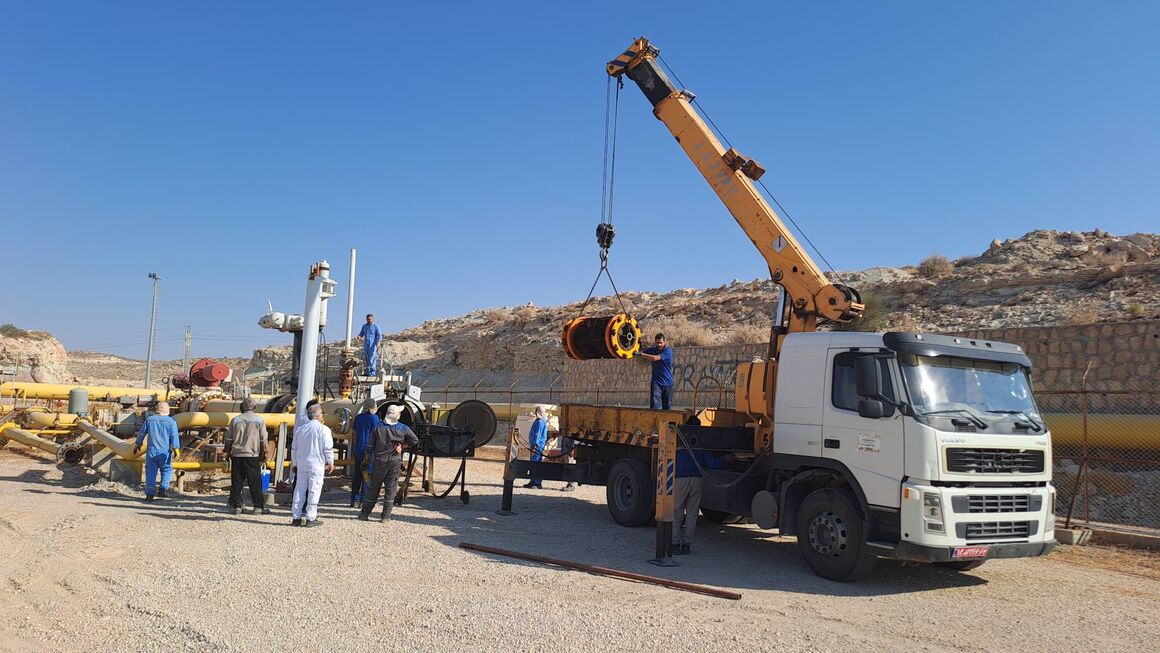 عملیات موفق توپکرانی هوشمند خطوط لوله انتقال گاز میدان تابناک به سرانجام رسید